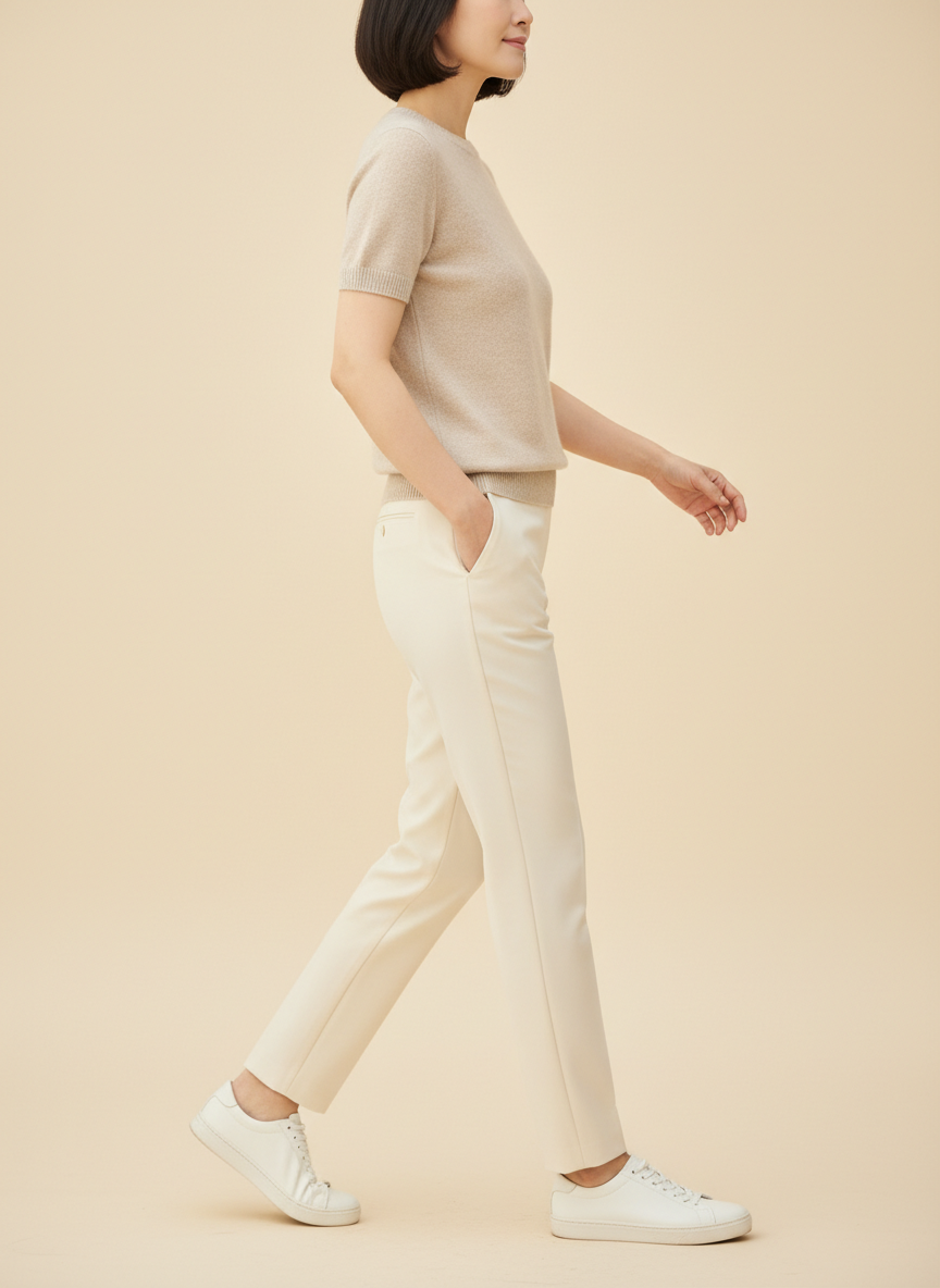 Women's Cotton Knit Short Sleeve Top