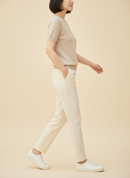 Women's Cotton Knit Short Sleeve Top