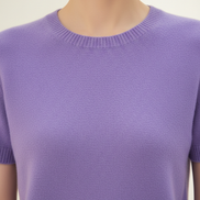 Women's Cotton Knit Short Sleeve Top