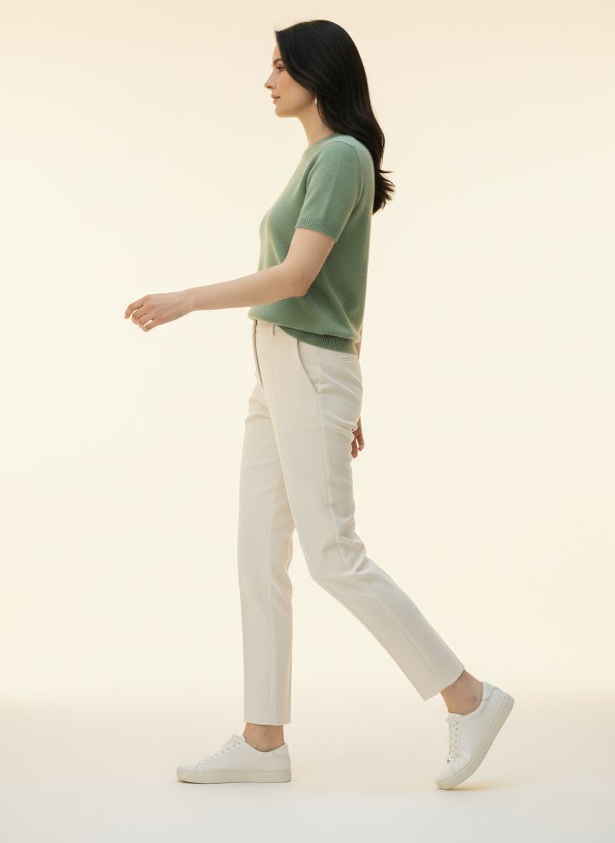 Women's Cotton Knit Short Sleeve Top