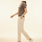 Women's Cotton Knit Short Sleeve Top