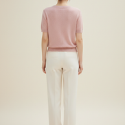 Women's Cotton Knit Short Sleeve Top