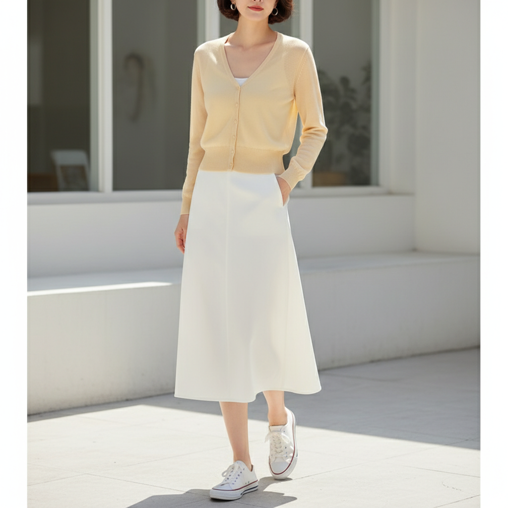 Women's Cropped Summer Cardigan