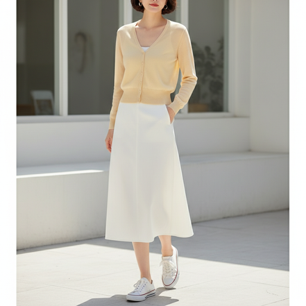 Women's Cropped Summer Cardigan