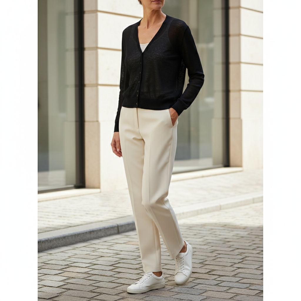 Women's Cropped Summer Cardigan