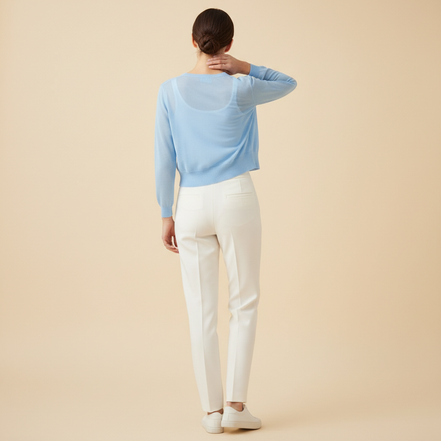 Women's Cropped Summer Cardigan