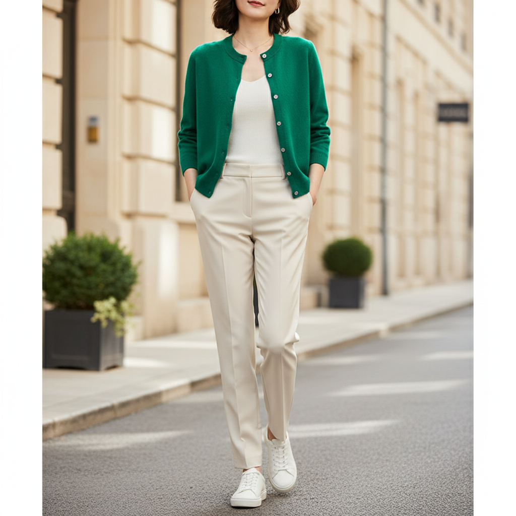 Women's Cashmere Knit Cardigan