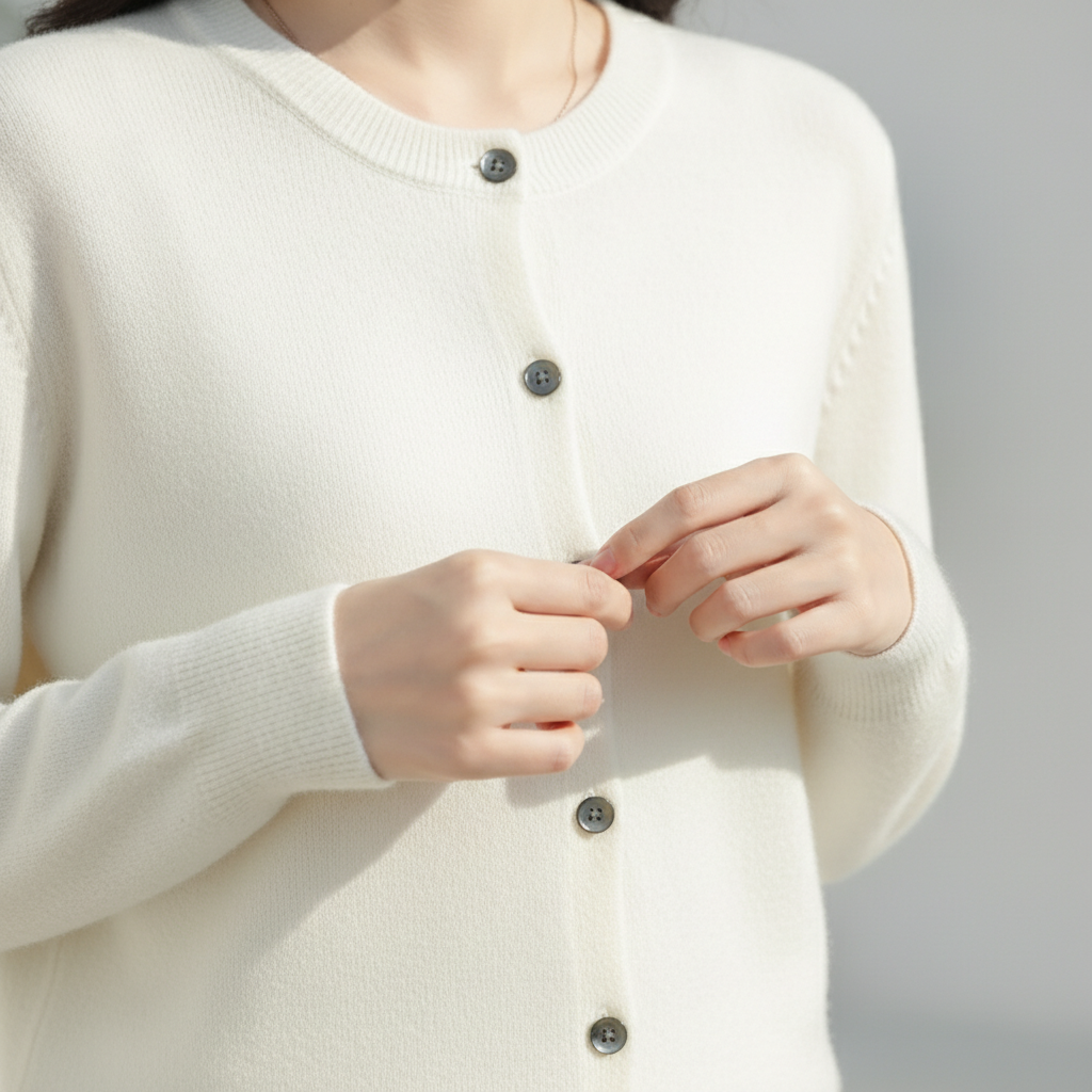 Women's Cashmere Knit Cardigan