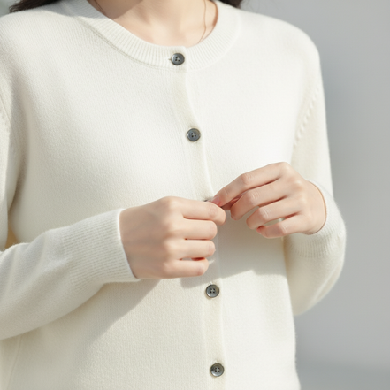 Women's Cashmere Knit Cardigan