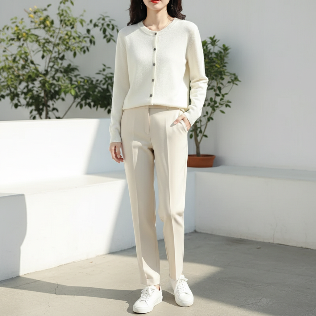 Women's Cashmere Knit Cardigan