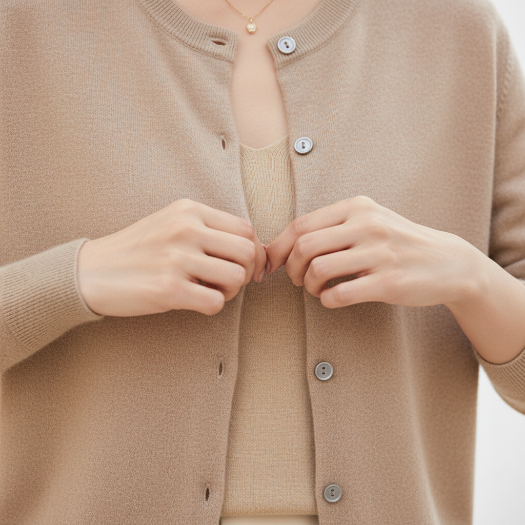 Women's Cashmere Knit Cardigan