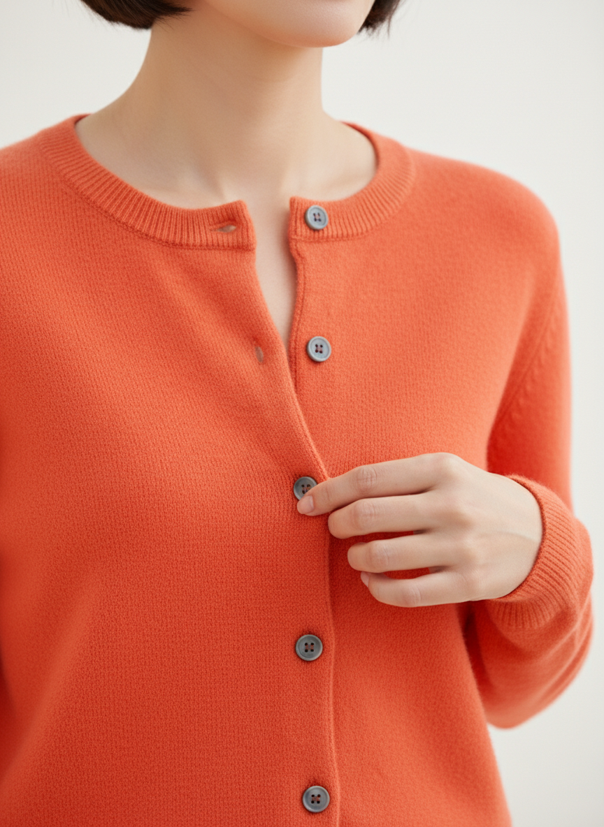 Women's Cashmere Knit Cardigan