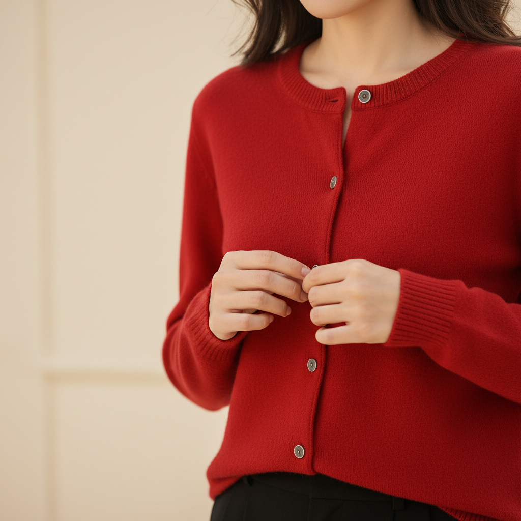Women's Cashmere Knit Cardigan