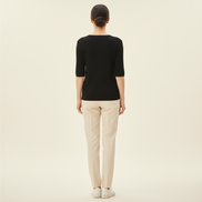Women's V-Neck Cashmere Knit Sweater