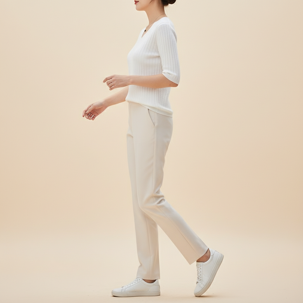 Women's V-Neck Cashmere Knit Sweater