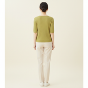 Women's V-Neck Cashmere Knit Sweater