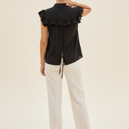 Women's Chiffon Bow Blouse
