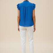 Women's Chiffon Bow Blouse