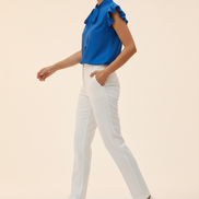 Women's Chiffon Bow Blouse
