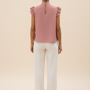 Women's Chiffon Bow Blouse