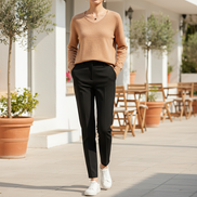 Women's Merino Wool V-Neck Sweater