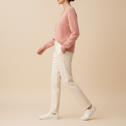 Women's Merino Wool V-Neck Sweater