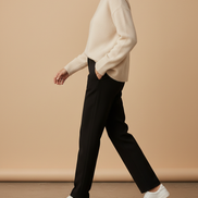 Women's Merino Wool O-Neck Sweater
