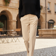 Women's Merino Wool O-Neck Sweater