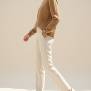 Women's Merino Wool O-Neck Sweater