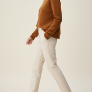 Women's Merino Wool O-Neck Sweater
