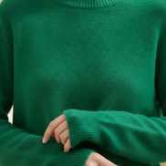 Women's Merino Wool O-Neck Sweater