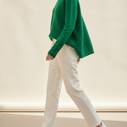 Women's Merino Wool O-Neck Sweater