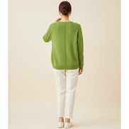 Women's Merino Wool O-Neck Sweater