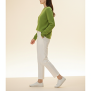 Women's Merino Wool O-Neck Sweater