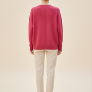 Women's Merino Wool O-Neck Sweater