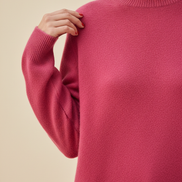 Women's Merino Wool O-Neck Sweater