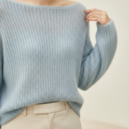 Women's Cashmere Knit Pullover Sweater