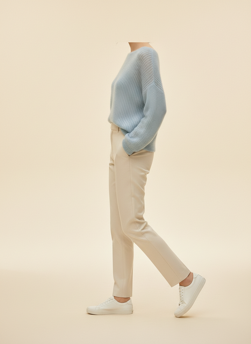 Women's Cashmere Knit Pullover Sweater