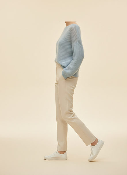 Women's Cashmere Knit Pullover Sweater