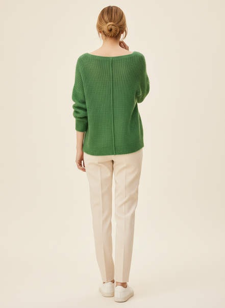 Women's Cashmere Knit Pullover Sweater