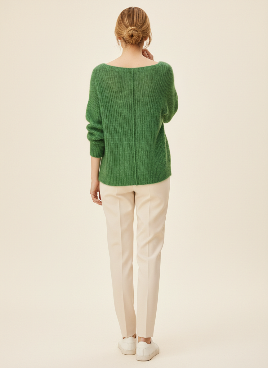 Women's Cashmere Knit Pullover Sweater