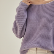 Women's Cashmere Knit Pullover Sweater