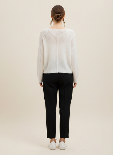 Women's Cashmere Knit Pullover Sweater