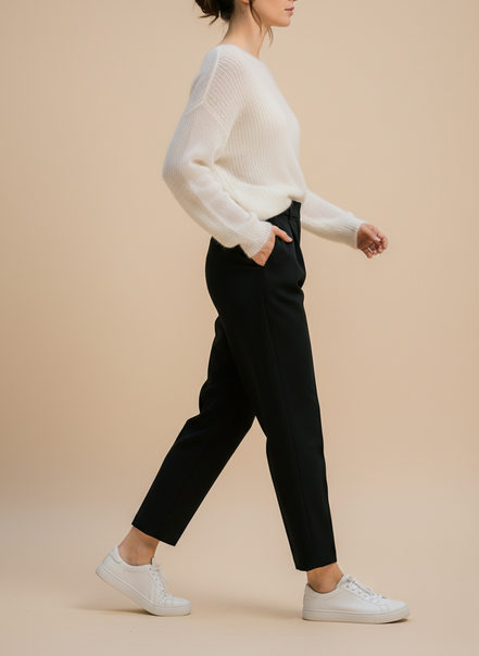 Women's Cashmere Knit Pullover Sweater