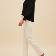 Women's Chiffon V-Neck Lace Top