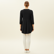 Women's V-Neck Three-Quarter Sleeve Blouse