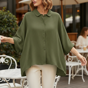 Women's Casual Lapel Shirt