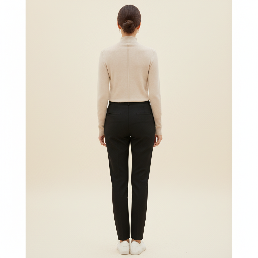 Women's Turtleneck Knitted Jumper