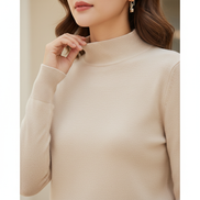 Women's Turtleneck Knitted Jumper
