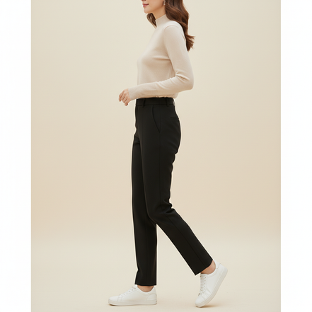 Women's Turtleneck Knitted Jumper